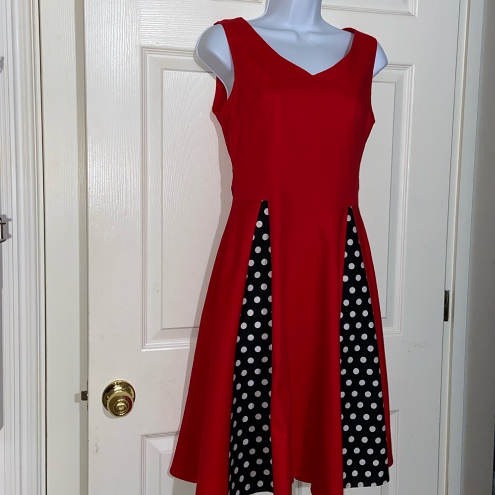 iHot Fit & Flare Sleeveless Dress - Small